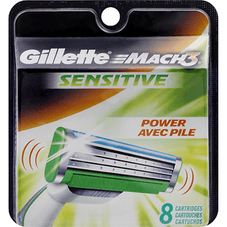 Gillette Mach 3 Sensitive Cartridges Power