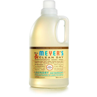 Mrs. Meyer's Clean Day 17511 Laundry Detergent, 64 Oz Bottle, Liquid, Baby Blossom