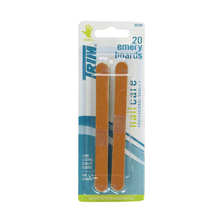 Trim Emery Boards Nail File - 20ct