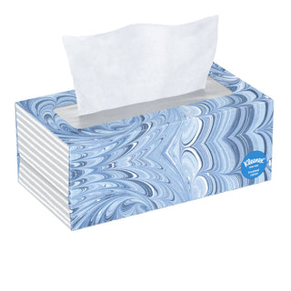 Kleenex Trusted Care Facial Tissues Flat Box