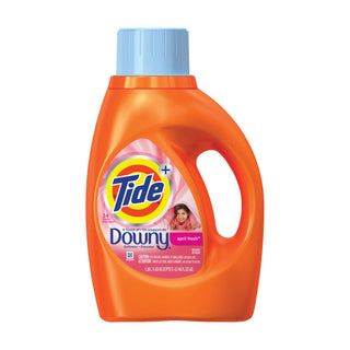 Tide Plus A Touch Of Downy Liquid Laundry Detergent 24 Loads April Fresh