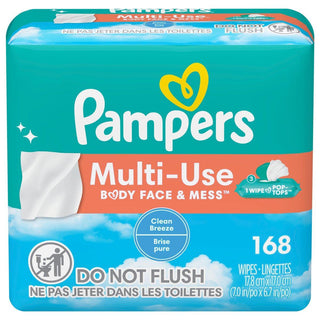 Pampers Wipes, Multi Use, Clean Breeze