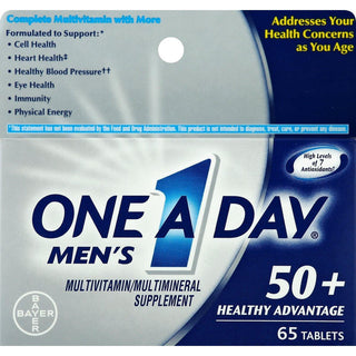 Citracal One A Day Men's Multivitamin 50+ Healthy Advantage Tablets