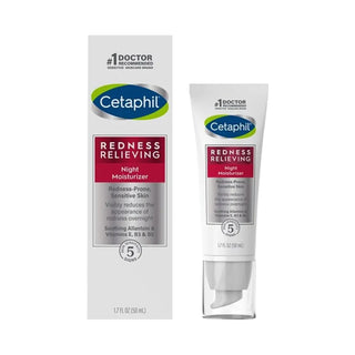 Cetaphil Redness Relieving Night Moisturizer, 1.7 Fl Oz