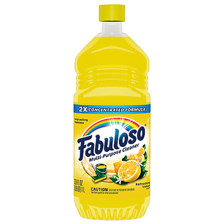 Fabuloso Multi Purpose Cleaner, Refreshing Lemon Scent 33.8 Fl Oz