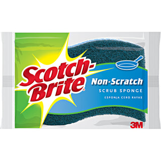 Scotch Brite Sponge, Scrub, Non Scratch, 1 Pack