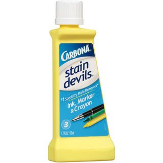 Carbona Stain Devils Ink, Marker & Crayon 1.7 Fl. Oz. Squeeze Bottle