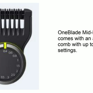 Philips Norelco OneBlade 360 Mid-Pro Rechargeable Men's Electric Shaver And Trimmer - QP6531/70