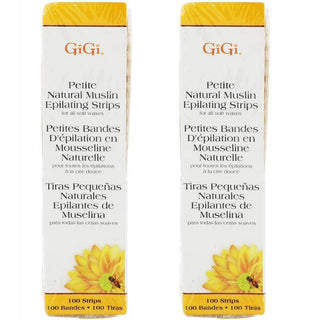 GiGi Natural Muslin Epilating Strips Petite
