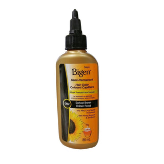 Bigen Semi Permanent Hair Color #Db2 Darkest Brown, 3 Oz