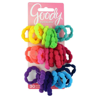 Goody Girls Ribbed Ponytailers