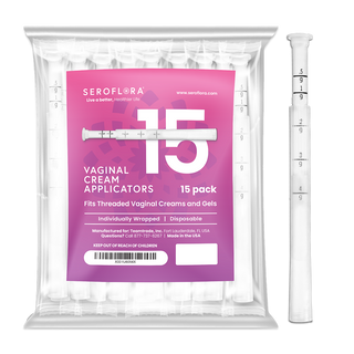 Disposable Vaginal Cream Applicators  for Premarin, Estace & many others (15ct)