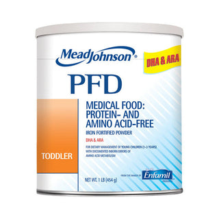 PFD Toddler Powder Pediatric Protein And Amino Acid-Free Formula, 14.1 Oz. Can