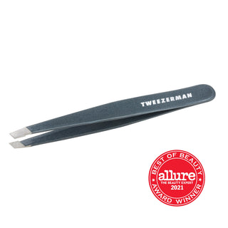 Tweezerman Blue Stone Stainless Steel Slant Tweezer - 1023361
