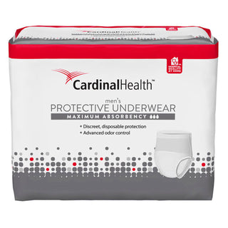 Cardinal Health Maximum Absorbency Protective Underwear For Men Large/XL 45 T