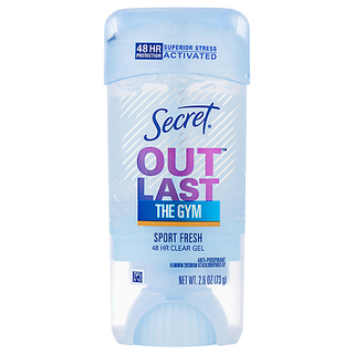 Secret Outlast Clear Gel Antiperspirant Deodorant For Women, Sport Fresh, 2.6 Oz