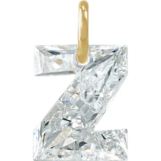 Élodie 14K Gold Lab-Grown Diamond Initial Charm