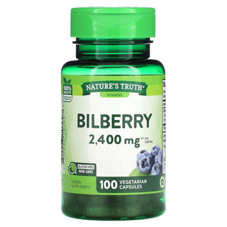 Nature's Truth Bilberry 2,400 Mg Quick Release Capsules