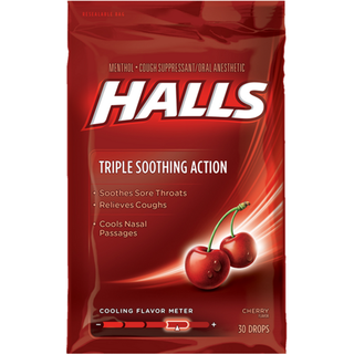 Halls Cough Suppressant/Oral Anesthetic, Menthol, Mentho Lyptus