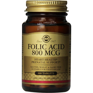 Solgar Folic Acid Tablets, 800 Mcg