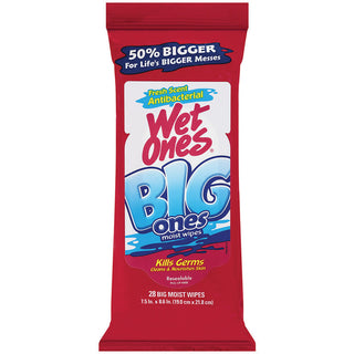 Wet Ones Big Moist Wipes Antibacterial Fresh Scent