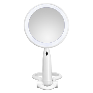Conair BE52LED-2P Plastic Double-Sided Lighted Makeup Mirror, White