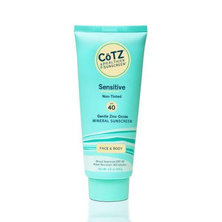 Cotz Spf 40 UVB/UVA Sunscreen For Sensitive Skin, 3.5 Ounce