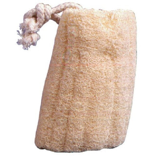 Kingsley 5 Inch 100% Natural LOOFAH Exfoliation Scrubber Bath W/ Cotton Rope