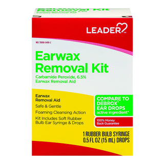 Leader Health Care Ear Drops Wax Removal Kit