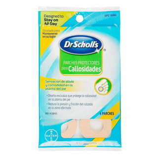 Dr Scholls Round Callus Cushions 6 Ct Packet