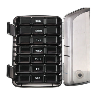 Ezy Dose Weekly 3X/Day Pill Organizer With Case, Assorted
