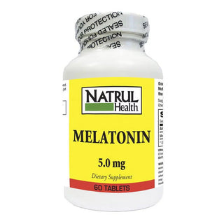 Natrul Health Nat Rul Melatonin 5 Mg Supplement Tablets
