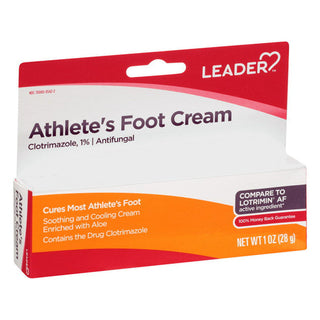 Leader Health Care Athletes Foot Cream, 1 Oz