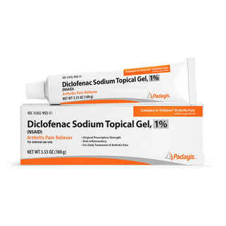 Diclofenac Sodium Topical Gel, 1% – Prescription Strength Pain Relief (Rx Only)