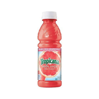 Tropicana Juice Beverage Ruby Red Grapefruit Flavored 15.2 Fl Oz