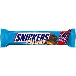 Snickers Crisper Sharing Size Chocolate Candy Bars 2.83 Ounce Bar