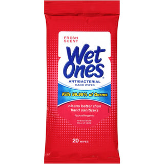 Wet Ones Hand Wipes, Antibacterial, Fresh Scent