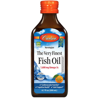 Carlson Norwegian: The Very Finest Fish Oil (Orange Flavor - 6.7 Fl Oz)