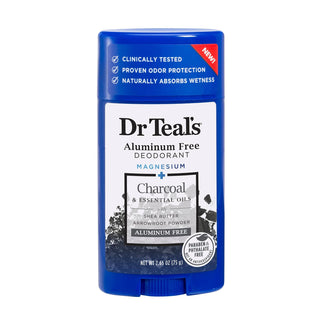 Dr Teal's Deodorant, Aluminum Free, Charcoal 2.65 Oz