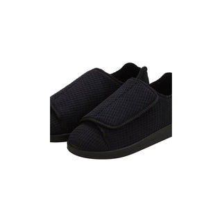 Silverts Slippers - Black, Size 9 / 2X-Wide