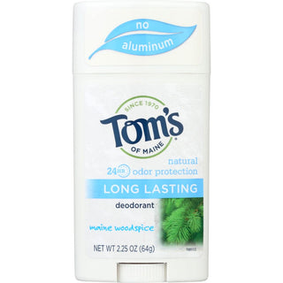 Tom's Deodorant Stick Long Lasting Maine Woodspice