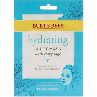 Burt's Bees Hydrating Sheet Mask With Clary Sage