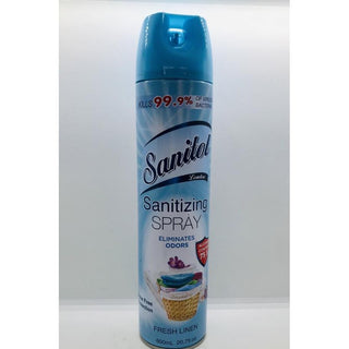 Sanitol Sanitizing Spray Eliminates Odors 600ml