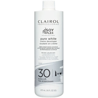 Clairol Professional Pure White Creme Developer, Extra Lift 16 Oz
