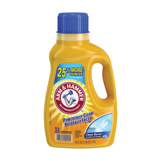 Arm & Hammer Laundry Detergent Liquid Clean Burst 32 Loads