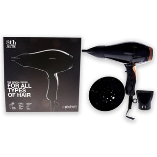 Elchim 8th Sense Sunset Copper Hair Dryer - Black - 1 Pc