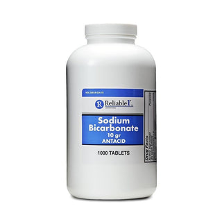 Reliable 1 Sodium Bicarbonate 10 Gr Antacid - 1000 Tablets