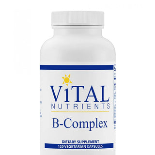 Vital Nutrients B-Complex, 120 Vegan Capsules
