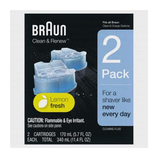 Braun Clean & Renew Refill Cartridges CCR - 2pk