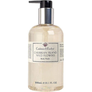 Crabtree & Evelyn Caribbean Island Wild Flowers Body Wash For Women 10.1 Oz